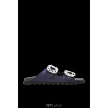 Roger Vivier 26SS ���� ��� Slidy Viv slides RVW45844480RS00U807 TP57047556426SS ���� ��� Slidy Viv slides RVW45844480RS00U807 