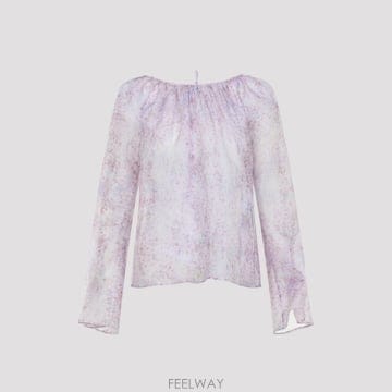 Alberta Ferretti 26SS �˺���Ÿ �䷹Ƽ �˺���Ÿ �䷹Ƽ ����Ʈ Organza ����콺 A022216491240 TP570426SS �˺���Ÿ �䷹Ƽ �˺���Ÿ �䷹Ƽ ����Ʈ Organza ��