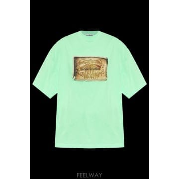 Acne 26SS ��ũ�� Studios �� sleeve ž FNUXTSHI000162CL0391AQRNEONGREEN26SS ��ũ�� Studios �� sleeve ž FNUXTSHI000162CL0391A