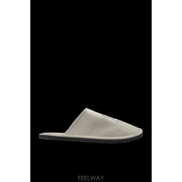 Off White 26SS Off ȭ��Ʈ Slides with a patch OMIJ00BS26LEA0026F01 TP574726SS Off ȭ��Ʈ Slides with a patch OMIJ00BS26LEA0026F