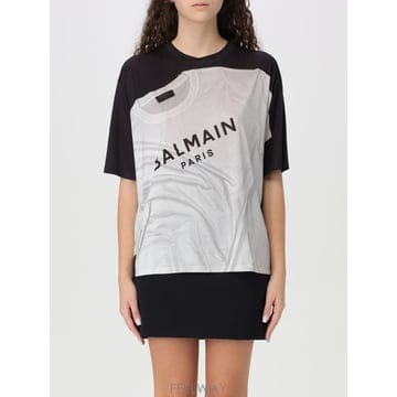 Balmain 25FW Balmain T ���� donna Balmain EF1EG110GE37EAB TP57183047225FW Balmain T ���� donna Balmain EF1EG110GE37EAB TP57