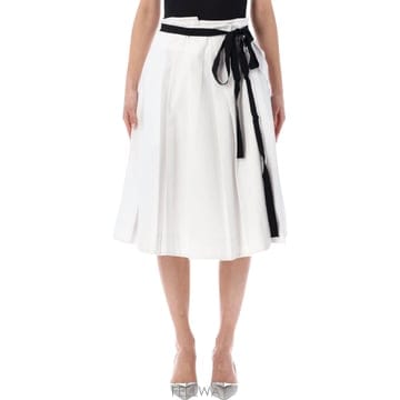 PRADA 26SS ����� ����� belted gabardine pleated ��ĿƮ P157IG1000F0009 TP26SS ����� ����� belted gabardine pleated ��ĿƮ P15