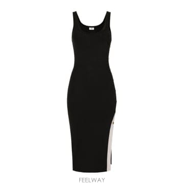 | Other Brand | 26SS �����ں�Ÿ ����Ű ��Ʈ �巹�� with shiny viscose bands AM03S61E268526SS �����ں�Ÿ ����Ű ��Ʈ �巹�� with shiny viscose 