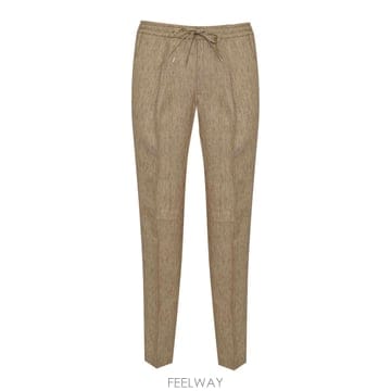 | Other Brand | 26SS �긱����1949 Wimbledons Tobacco Linen Trousers WIMBLEDONS3026SS �긱����1949 Wimbledons Tobacco Linen Trousers WI