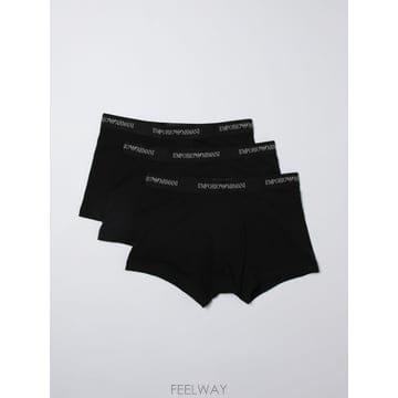 Armani 26SS �������� �Ƹ����� ���� 3 pack elastico parlato �ΰ� monogram EM000226SS �������� �Ƹ����� ���� 3 pack elastico parlato ��