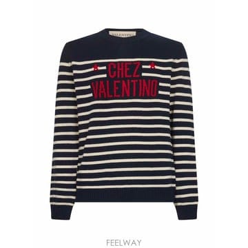 Valentino 25FW Valentino ������ with jacquard pattern Chez Valentino 7V3K25FW Valentino ������ with jacquard pattern Chez Valen