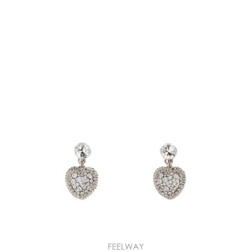 ALESSANDRA RICH 25FW �˷�����ġ CRYSTAL EARRINGS WITH PENDANT ��Ʈ FABA3302J0024025FW �˷�����ġ CRYSTAL EARRINGS WITH PENDANT ��Ʈ