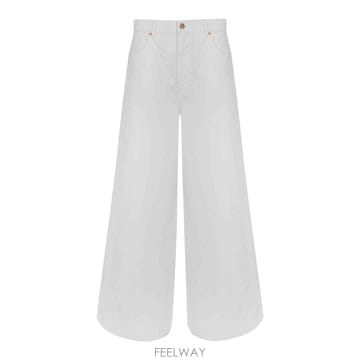 Alberta Ferretti 26SS �˺���Ÿ �䷹Ƽ ���̵� ���� ��ư ���� trousers U030516310002 TP5759238926SS �˺���Ÿ �䷹Ƽ ���̵� ���� ��ư ���� trousers U0