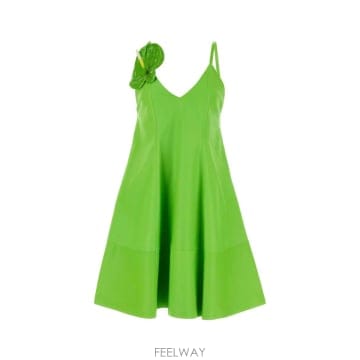 Loewe 23SS Loewe Fluo �׸� ���� �̴� �巹�� S540Y53L32FLUOGREEN TP57543178423SS Loewe Fluo �׸� ���� �̴� �巹�� S540Y53L32FLUOGR