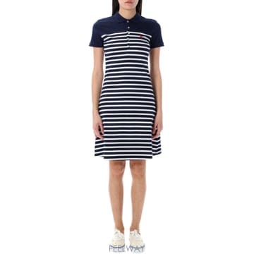 Ralph Lauren 25SS ���� ���� �η� Stp Ff Pl ��Ʈ Sleeve Day �巹�� 211959122001 TP57525SS ���� ���� �η� Stp Ff Pl ��Ʈ Sleeve Day �巹�� 2