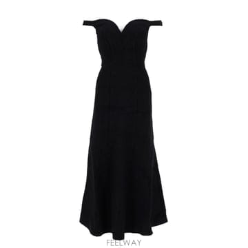 Self Portrait 26SS Self portrait BOUCLE MIDI �巹�� RS26075MBBLACK TP5760296326SS Self portrait BOUCLE MIDI �巹�� RS26075MBBLACK T