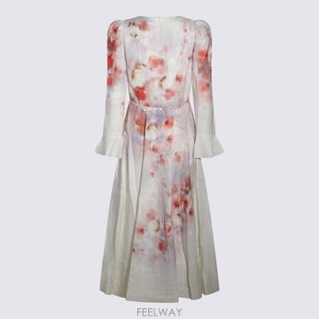Zimmermann 25FW ���Ӹ� Crush Floral Midi �巹�� 2344DR251SCAFLO TP57337627925FW ���Ӹ� Crush Floral Midi �巹�� 2344DR251SCAFLO T
