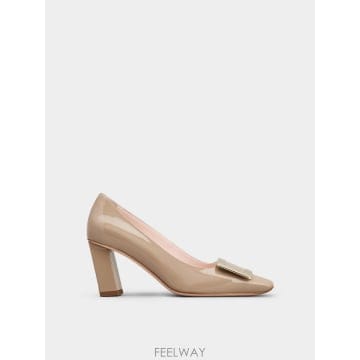 Roger Vivier 26SS ���� ��� BELLE VIVIER METAL BUCKLE DEC 75 RVW71300920D1PC26SS ���� ��� BELLE VIVIER METAL BUCKLE DEC 75 RVW7