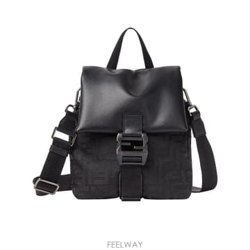 FENDI 26SS Fendi BAGUETTE CROSS NYLON FF VIT 7VA673AVC6F0SAJ TP57026SS Fendi BAGUETTE CROSS NYLON FF VIT 7VA673AVC6F0SAJ