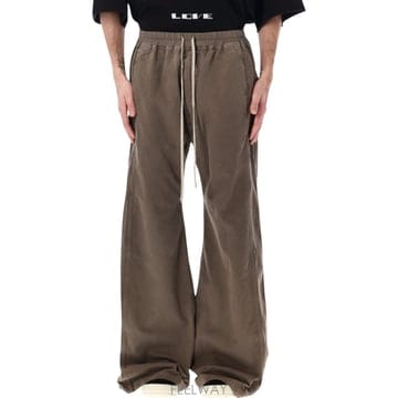 Rick Owens 26SS DRKSHDW Temple ���̵� Pusher trousers in mud color DU01F4326SS DRKSHDW Temple ���̵� Pusher trousers in mud colo