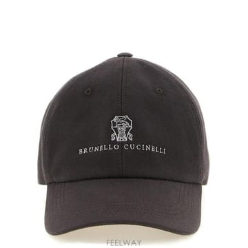 Brunello Cucinelli 26FW ���ڷ� ��ġ�ڸ� �ΰ� embroidery cap M252D9850CSN11 TP57851336526FW ���ڷ� ��ġ�ڸ� �ΰ� embroidery cap M252D9850CS