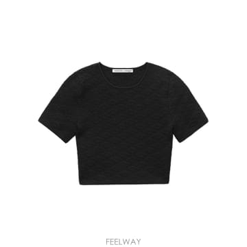 Alexander Wang 24SS �˷������ �˷������ Monogram Cropped ž 4KC3231056001 TP5718227424SS �˷������ �˷������ Monogram Cropped ž 4KC3231