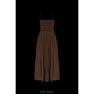 | Other Brand | 26FW MATTEAU Off ��� �巹�� SHIRREDBODICEDRESS0CHOCOLATE TP5752926FW MATTEAU Off ��� �巹�� SHIRREDBODICEDRESS0CHOCOL