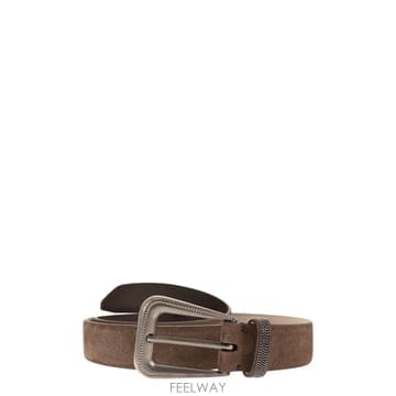 Brunello Cucinelli 26SS ���ڷ� ��ġ�ڸ� Suede ī�� ��Ų ��Ʈ M0DELC34CC1129 TP57157051726SS ���ڷ� ��ġ�ڸ� Suede ī�� ��Ų ��Ʈ M0DELC34CC