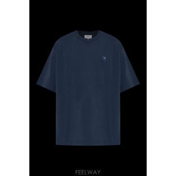 Maison Kitsune 26SS Maison Kitsune T ���� with �ΰ� patch PM00109KJ011900413 TP26SS Maison Kitsune T ���� with �ΰ� patch PM00109KJ01