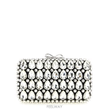 Self Portrait 26SS Self portrait ���� Satin Crystal Ŭ��ġ SS26305ABBLACK TP57326SS Self portrait ���� Satin Crystal Ŭ��ġ SS26305AB
