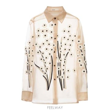 Khaite Khaite ��ũ ���� With Three Dimensional Embroidery 2477343682 TPKhaite ��ũ ���� With Three Dimensional Embroidery 247