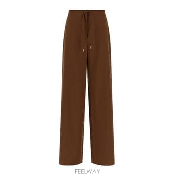 Max Mara 26SS �������� �� Canvas Fluid ���� Trousers 26161310916E15 TP57672926SS �������� �� Canvas Fluid ���� Trousers 2616131091