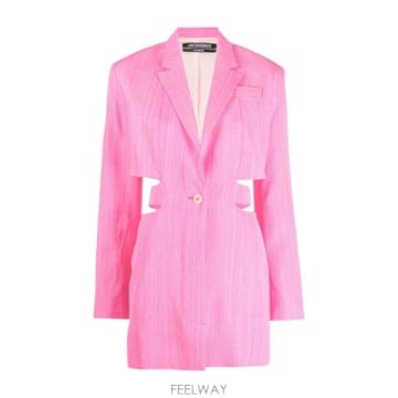 Jacquemus 23FW ��ũ���� �̴� �������� �巹�� BARI 221DR0161031430 TP57728914423FW ��ũ���� �̴� �������� �巹�� BARI 221DR016103143