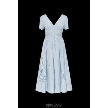 Self Portrait 26FW Self portrait �巹�� with a V �ض��� PF26018MABL0BLUE TP5769926FW Self portrait �巹�� with a V �ض��� PF26018MABL0
