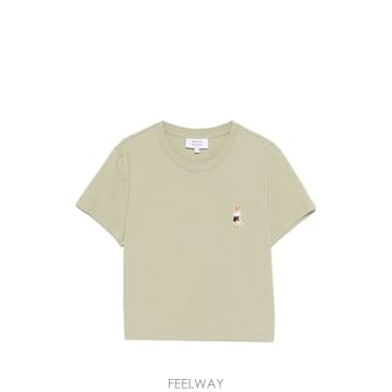 Maison Kitsune 26SS Maison Kitsune �巹�� Fox ��ư T ���� QW00113KJ70260451 TP571426SS Maison Kitsune �巹�� Fox ��ư T ���� QW00113KJ70
