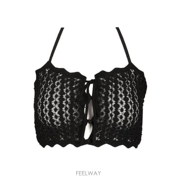 Saint Laurent 25SS ���ζ� Pointelle ��Ʈ ž 817777Y76VX1000 TP57547523325SS ���ζ� Pointelle ��Ʈ ž 817777Y76VX1000 TP575475