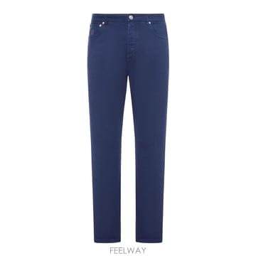 Brunello Cucinelli 26SS ���ڷ� ��ġ�ڸ� Five Pocket Garment Dyed ���� Trousers M277PX1226SS ���ڷ� ��ġ�ڸ� Five Pocket Garment Dyed ���� T