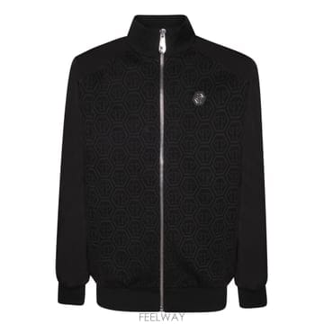 Philipp Plein 26SS �ʸ��÷��� Technical fabric ���� with allover �ΰ� ����Ʈ  Front ��26SS �ʸ��÷��� Technical fabric ���� with allover ��