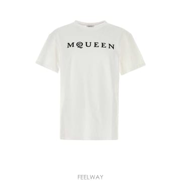 Alexander Mcqueen 26SS �˷���� ���� ȭ��Ʈ ��ư t ���� 828420QTADD909 TP57547503526SS �˷���� ���� ȭ��Ʈ ��ư t ���� 828420QTADD909 T