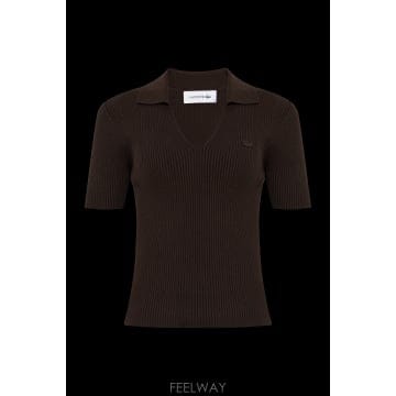 LACOSTE 26SS LACOSTE Ribbed ���� ���� with �ΰ� patch AF987403LA TP574905726SS LACOSTE Ribbed ���� ���� with �ΰ� patch AF987403