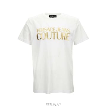 Versace 26SS ������ü T ���� With ����� �ΰ� In ȭ��Ʈ Color 80GAHT00CJ00TG03 TP526SS ������ü T ���� With ����� �ΰ� In ȭ��Ʈ Color 
