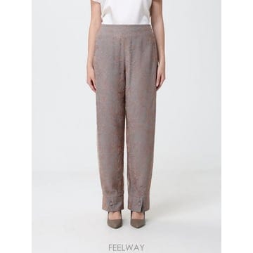 Armani 26SS �������� �Ƹ����� Pantaloni dritti �������� �Ƹ����� in tulle ricamato26SS �������� �Ƹ����� Pantaloni dritti �������� �Ƹ�