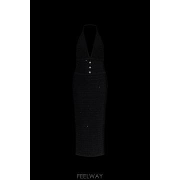 ALESSANDRA RICH 26SS �˷�����ġ Off the ��� �巹�� FABX4354K47227638BLACK TP574393126SS �˷�����ġ Off the ��� �巹�� FABX4354K47227