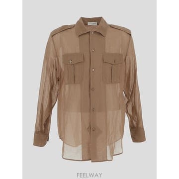 Saint Laurent 23FW ���ζ� SHIRTS 723183Y3E082323 TP57211911923FW ���ζ� SHIRTS 723183Y3E082323 TP572119119