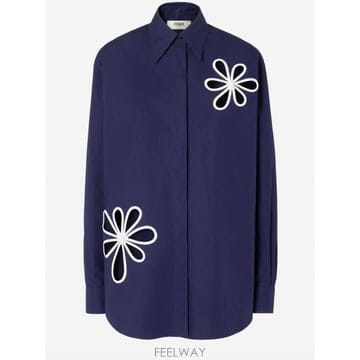 FENDI 26SS Fendi Camicia Fendi in misto cotone FS8355AW7VF1W0A TP526SS Fendi Camicia Fendi in misto cotone FS8355AW7VF1W