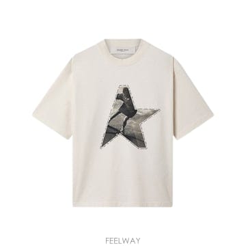 Golden Goose 26SS ��籸�� Journey Boxy T ���� With ����Ʈ GWP01874P00237211560 TP26SS ��籸�� Journey Boxy T ���� With ����Ʈ GWP01874
