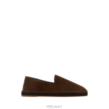 Castaner 26SS CASTANER Chocolate suede Peter espadrilles 025917MARRON26SS CASTANER Chocolate suede Peter espadrilles 025917