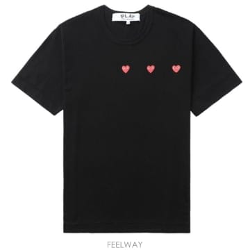 Comme des Garcons 26SS �ĵ������� Triple Hearts T ���� AXT337051BLACK TP57098091026SS �ĵ������� Triple Hearts T ���� AXT337051BLACK TP