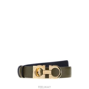 Ferragamo 26FW ����䷹ ��󰡸� Army �׸� ���� reversibile ��Ʈ 23A565796237NEWOLIN26FW ����䷹ ��󰡸� Army �׸� ���� reversibile ��Ʈ