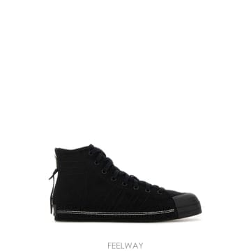 Yohji Yamamoto 25FW Y 3 ���� canvas Nizza Hi ����Ŀ�� JP6454BLACKBLACKBLACK TP57425FW Y 3 ���� canvas Nizza Hi ����Ŀ�� JP6454BLACKBLAC