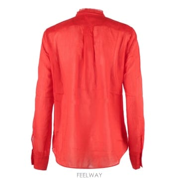 | Other Brand | 26SS ������ ������ Henley ���� in ��ư ��ũ voile with ���̽� details 1490926SS ������ ������ Henley ���� in ��ư ��ũ voile with