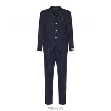 Eleventy 26SS ELEVENTY �̱� Breasted Pinstripe ��Ʈ M75ABUD01TES0M09111 T26SS ELEVENTY �̱� Breasted Pinstripe ��Ʈ M75ABUD01TE
