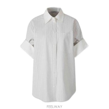 Acne 26FW ��ũ�� Studios ���� ���� AB0004WHITEGREY TP57683613826FW ��ũ�� Studios ���� ���� AB0004WHITEGREY TP576836