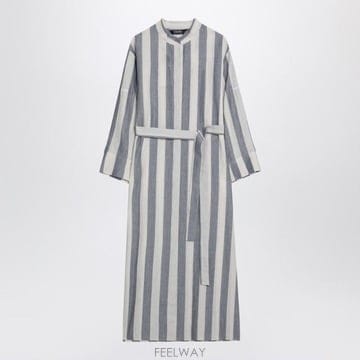 Max Mara 25SS �������� ȭ��Ʈ ���� striped ���� �巹�� RIMACO001 TP57775506025SS �������� ȭ��Ʈ ���� striped ���� �巹�� RIMACO00