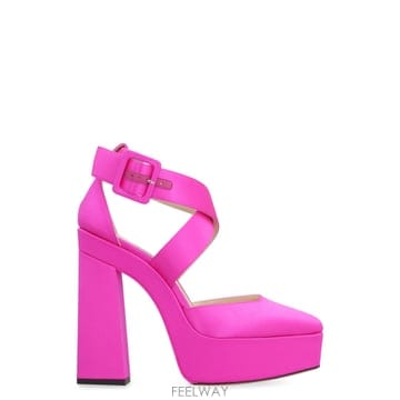 Jimmy Choo 23SS ������ Gian pumps GIAN140SATFUCHSIA TP57211825323SS ������ Gian pumps GIAN140SATFUCHSIA TP572118253